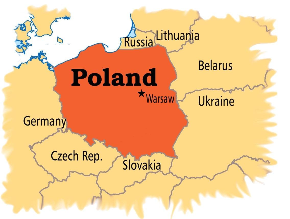 Varšava u mapu