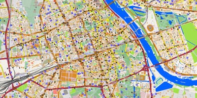 Mapa Varšavi isključen 